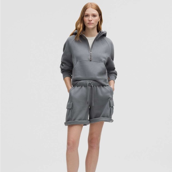 Scuba Oversized Half-Zip Hoodie - Picture 2 of 2